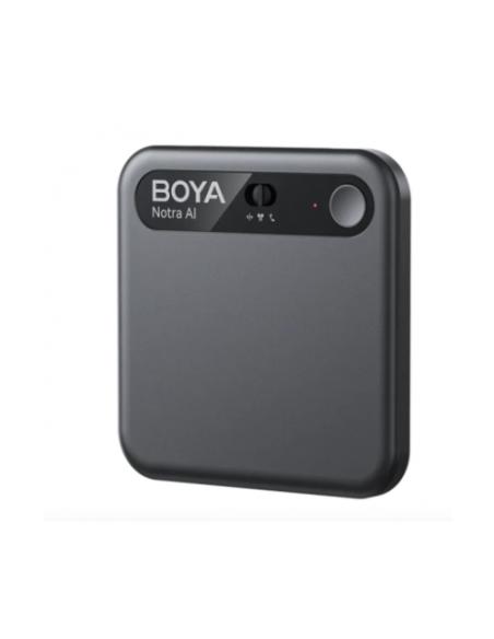 GRABADORA DE VOZ INTELIGENTE BOYA NOTRA / IA TRANSCRIPCION Y RESUMEN / 64GB / BLUETOOTH / WIFI / USB-C / GRABACION LLAMADAS / CA