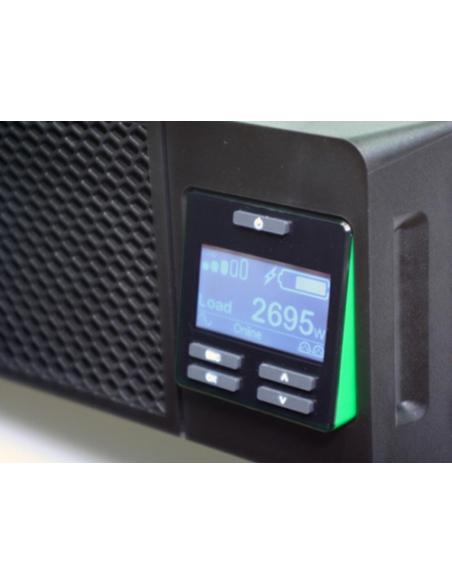 APC SRT1500RMXLI-NC sistema de alimentación ininterrumpida (UPS) Doble conversión (en línea) 1,5 kVA 1500 W 6 salidas AC