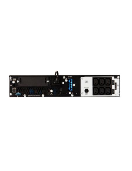 APC SRT1500RMXLI-NC sistema de alimentación ininterrumpida (UPS) Doble conversión (en línea) 1,5 kVA 1500 W 6 salidas AC
