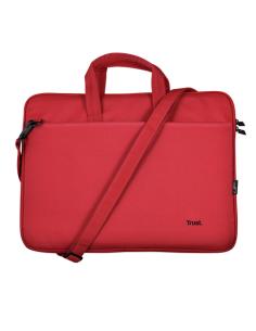 Trust Bologna 40,6 cm (16") Maletín Rojo
