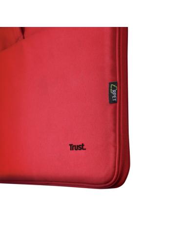 Trust Bologna 40,6 cm (16") Maletín Rojo