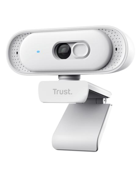 Trust 26180 cámara web 2560 x 1440 Pixeles USB Blanco