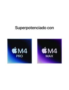 Apple MacBook Pro Apple M M4 Max Portátil 41,1 cm (16.2") 36 GB 1 TB SSD Wi-Fi 6E (802.11ax) macOS Sequoia Plata