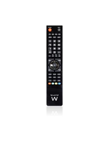 Ewent EW1570 mando a distancia DTT, DVD/Blu-ray, Proyector, SAT, STB, Altavoz para barra de sonido, TV, Universal, VCR Botones