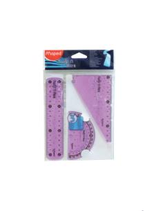 Maped 895024 juego de reglas 3 pieza(s)