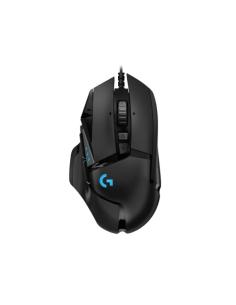 RATON GAMING LOGITECH G G502 HERO / USB / 25600 DPI / 11 BOTONES PROGRAMABLES / LIGHTSYNC RGB / 910-005470