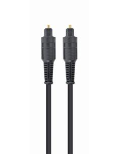 Gembird Toslink, 3m cable de audio Negro