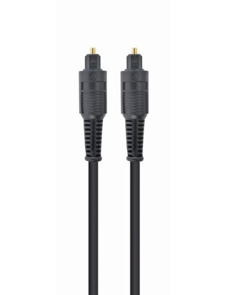 Gembird Toslink, 3m cable de audio Negro