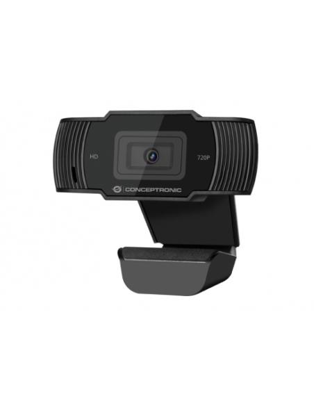 Conceptronic AMDIS03B cámara web 1280 x 720 Pixeles USB 2.0 Negro