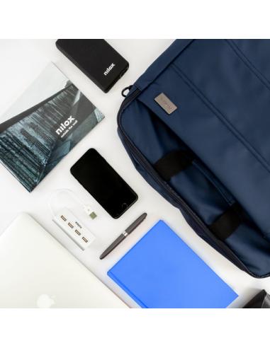 Nilox MALETIN 15.6" STYLE AZUL