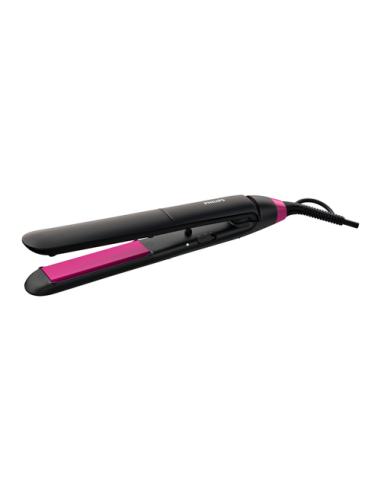 Philips StraightCare Essential BHS375/00 Utensilio de peinado Cepillo alisador Caliente Negro, Rosa 1,8 m