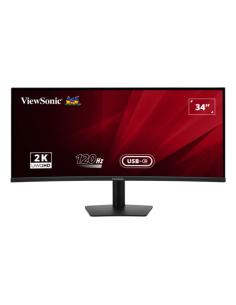 Viewsonic VA VA3420C pantalla para PC 86,4 cm (34") 3440 x 1440 Pixeles UltraWide Quad HD LED Negro