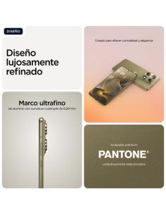 Motorola signature 17,2 cm (6.78") SIM doble Android 16.0 5G USB Tipo C 16 GB 512 GB 5200 mAh Oro