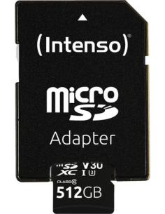 Intenso 3433493 memoria flash 512 GB MicroSDXC UHS-I Clase 10
