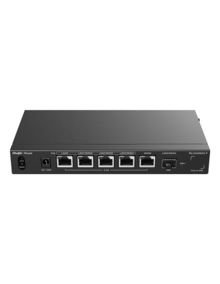 Ruijie Networks RG-EG406XS-P router 2.5 Gigabit Ethernet Negro