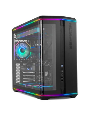 NOX Hummer Semitorre ATX cristal curvo ARGB Ngr
