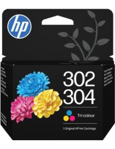 tinta 302 / 304 tricolor 100 paginas aproximadamente (sustituye a f6u65ae y n9k05ae)