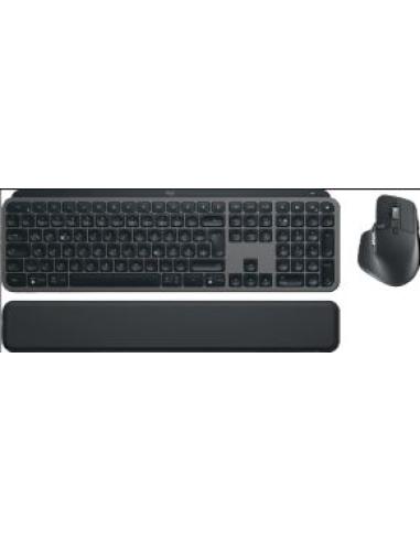 teclado y raton mx keys inalambrico con receptor usb logi bolt y retroiluminado inteligente para empresas 2ª generacion formato 