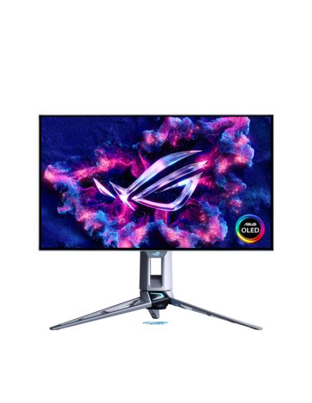 ASUS ROG Swift OLED PG27AQWP-W pantalla para PC 67,3 cm (26.5") 2560 x 1440 Pixeles Quad HD LCD Plata