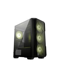MSI MAG FORGE M120R AIRFLOW carcasa de ordenador Mini Tower Negro, Transparente