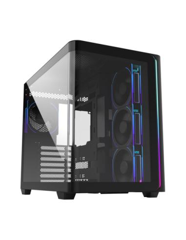 FSP M580-BP Plus Carcasa Midi Tower mITX, mATX Negro ARGB