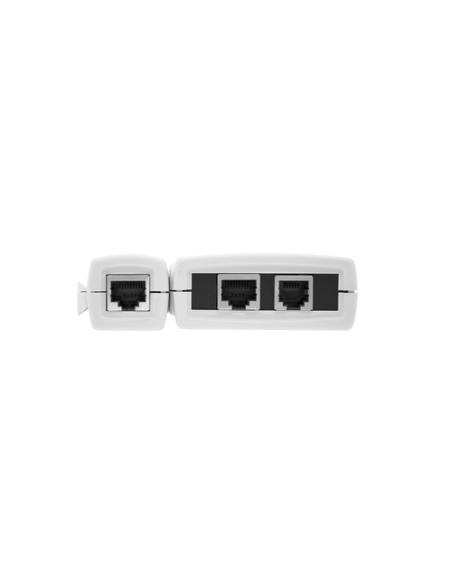 Nanocable 10.31.0301 comprobador de cables de red Gris