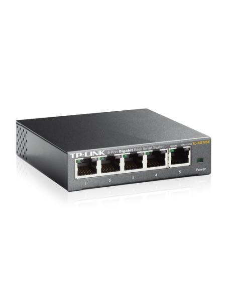 TP-Link TL-SG105E Gestionado L2 Gigabit Ethernet (10/100/1000) Negro
