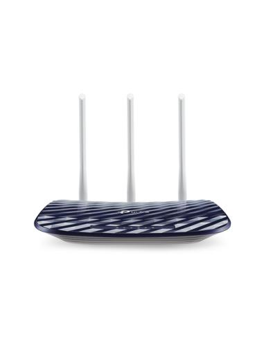 TP-Link AC750 router inalámbrico Ethernet rápido Doble banda (2,4 GHz / 5 GHz) Negro, Blanco