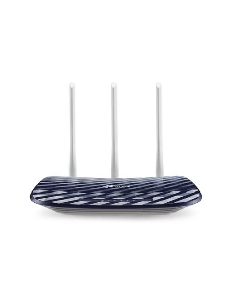TP-Link AC750 router inalámbrico Ethernet rápido Doble banda (2,4 GHz / 5 GHz) Negro, Blanco