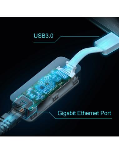 TP-Link UE300 adaptador y tarjeta de red Ethernet 1000 Mbit/s