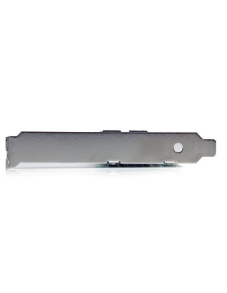 StarTech.com Tarjeta Controladora PCI Express 2.0 de 4 Puertos SATA III de 6Gbps RAID con Enlace HyperDuo para SSD - Adaptador P