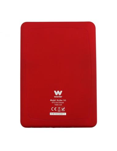 Woxter Scriba 195 lectore de e-book 4 GB Rojo