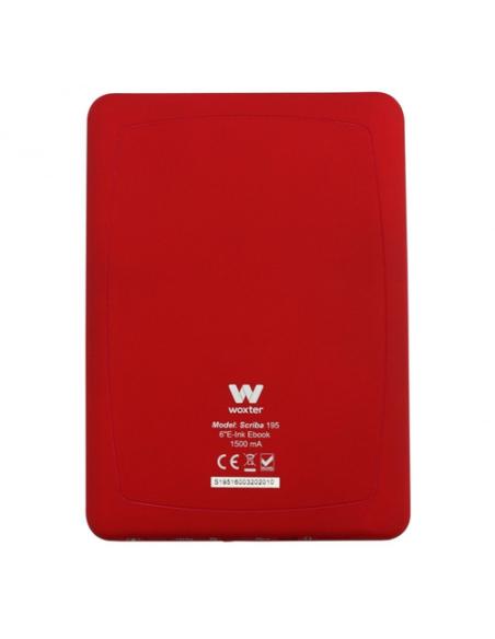 Woxter Scriba 195 lectore de e-book 4 GB Rojo