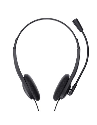 Trust 21665 auricular y casco Auriculares Alámbrico Dentro de oído Llamadas/Música Negro