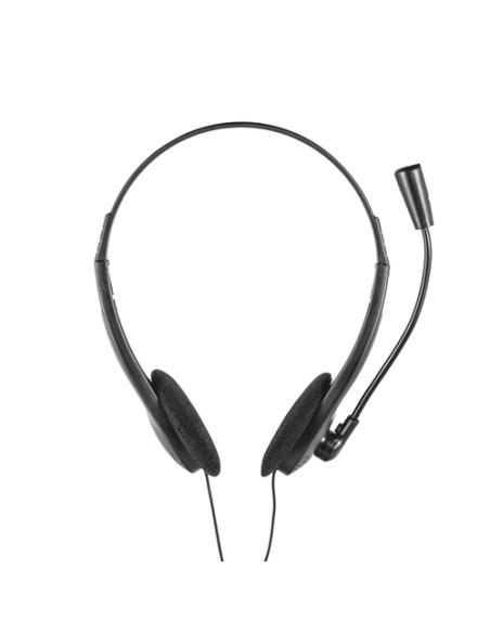 Trust 21665 auricular y casco Auriculares Alámbrico Dentro de oído Llamadas/Música Negro
