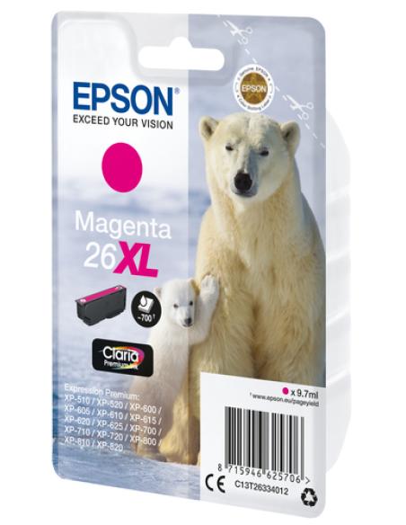 Epson Polar bear Cartucho 26XL magenta