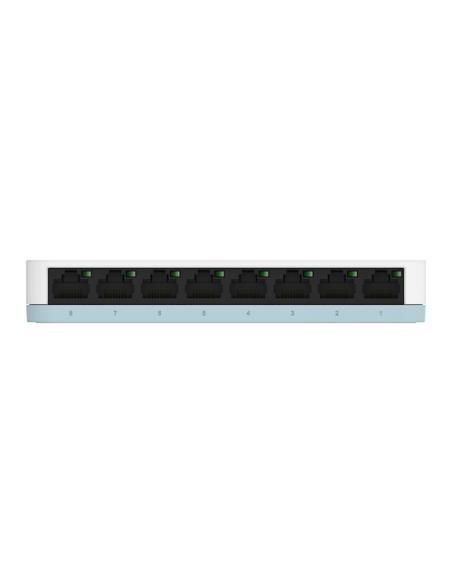 D-Link DGS-1008D/E switch No administrado Gigabit Ethernet (10/100/1000) Blanco