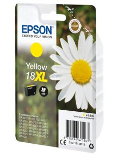 Epson C13T18144012 Daisy Cartucho 18XL amarillo, Alto rendimiento (XL), Amarillo, Tinta a base de pigmentos, 6,6 ml, 1 2