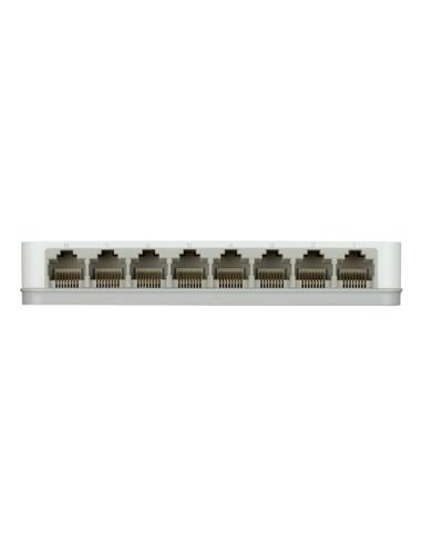 D-Link GO-SW-8G/E switch No administrado Gigabit Ethernet (10/100/1000) Blanco