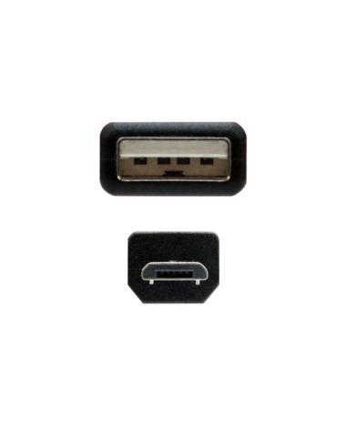 Nanocable 10.01.0503 cable USB USB 2.0 3 m USB A Micro-USB B Negro