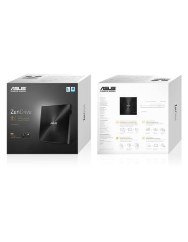 ASUS ZenDrive U9M unidad de disco óptico DVD±RW Negro