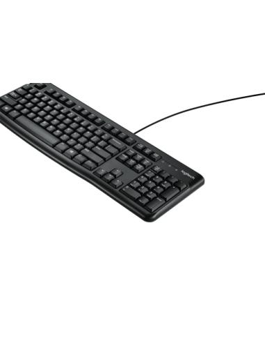 Logitech Keyboard K120 for Business teclado Universal USB AZERTY Francés Negro