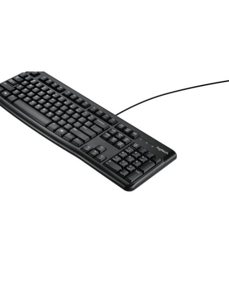 Logitech Keyboard K120 for Business teclado Universal USB AZERTY Francés Negro