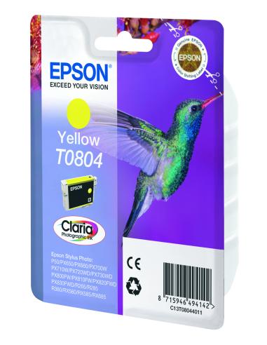 Epson Hummingbird Cartucho T0804 amarillo