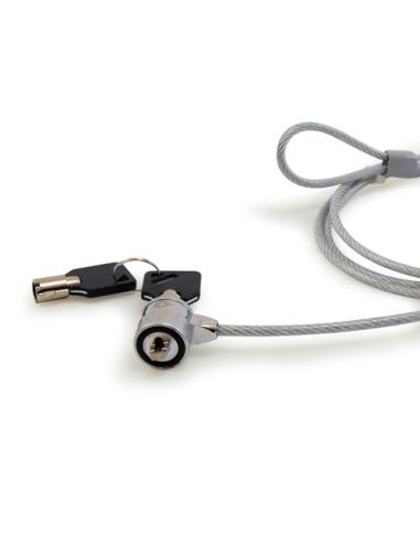 Conceptronic CNBSLOCK15 cable antirrobo Plata 1,5 m