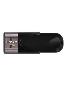 PNY FD32GATT4-EF Attaché 4 2.0 32GB, 32 GB, USB tipo A, 2.0, 25 MB/s, Tapa, Negro 2