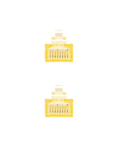 Nanocable 10.20.0402-Y cable de red Amarillo 2 m Cat6e U/UTP (UTP)