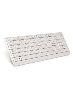 NGS SPIKE Spike, Completo (100%), Alámbrico, USB, Interruptor de membrana, QWERTY, Blanco 2