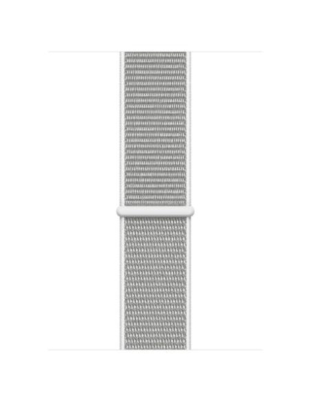 Apple Watch Series 4 OLED 44 mm Digital 368 x 448 Pixeles Pantalla táctil Plata Wifi GPS (satélite)