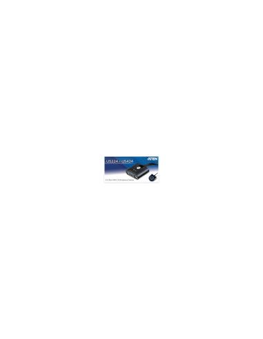 CABLE CONMUTADOR ATEN USB NEGRO US224-AT
